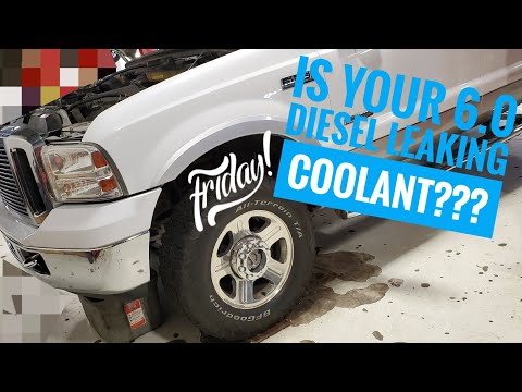 6.0 Diesel TOP Coolant Leak Points!