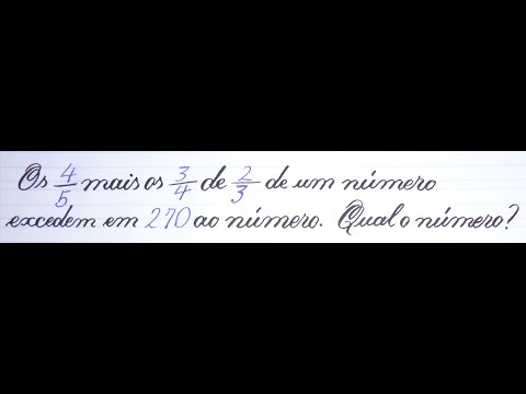 Exercício sobre frações. Aula Nº 191