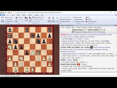Самая лучшая партия в истории шахмат! Каспаров Топалов, 1999 год