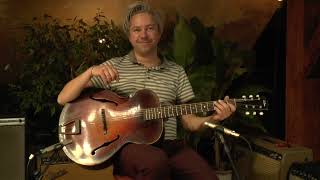 Video thumbnail for Gibson L-50 from 1939 presented by Vintage-Guitar Oldenburg and Tobias Hoffmann by Vintage Guitar Oldenburg