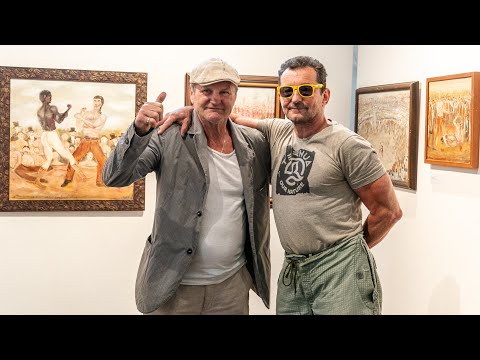 Mladá Boleslav: Ve Sboru českých bratří vystavuje obrazy legendární boxer Rosťa Osička