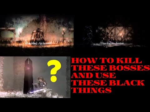 Salt and Sanctuary - How to Kill The Mad Alchemist and the False Jester - Black Obelisks