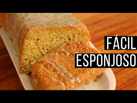 BIZCOCHO DE LIMÓN ¡EXTRA ESPONJOSO! - CÓMO HACER BIZCOCHO DE LIMÓN