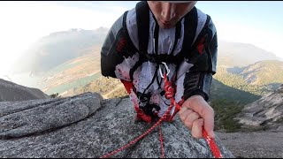 My scariest approach for a wingsuit BASE jump in Squamish.
