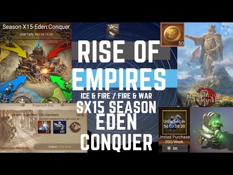SX15 Eden Conquer - Rise of Empires Ice & Fire