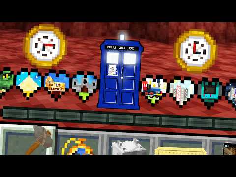Minecraft but there’s Time Travel Hearts
