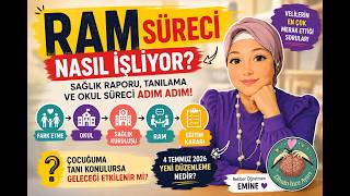 Çocuğum İçin RAM Süreci Nasıl İşliyor? | Sağlık Raporu, Tanılama ve RA