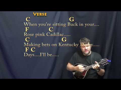 Dead Flowers (Townes Van Zandt) Mandolin Cover Lesson with Chords/Lyrics