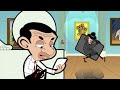Art Thief Mr Bean Cartoon Season 1 Episode 28 Mr Bean Comedy
