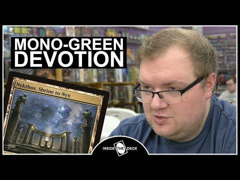 Pioneer Mono-Green Devotion Deck Tech Interview with RCQ Winner