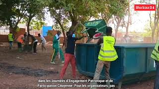 Les stagiaires de l’ISTIC en première ligne pour une opération coup de balai à Tampouy