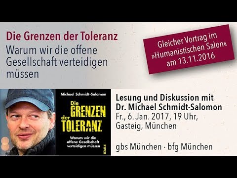 Schmidt-Salomon • Lesung: Die Grenzen der Toleranz