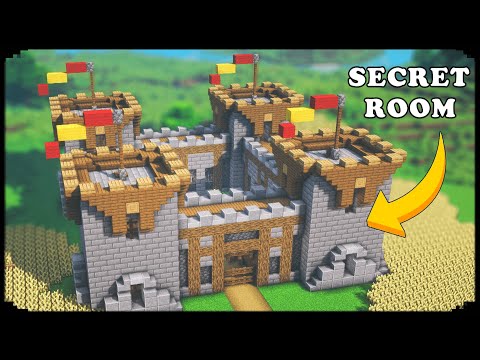 Minecraft: Easy CASTLE Build Tutorial | Minecraft Building Ideas
