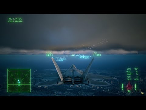 Ace Combat 7 Playthrough | Mission 20 | Dark Blue (Expert Controls)