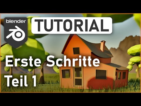 Blender 2.9 Tutorial - Erste Schritte - Teil 1 - Blender 3D für Anfänger (Grundlagen Deutsch)
