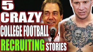5 CRAZY College Football Recruiting Tactics That Actually Worked!!!