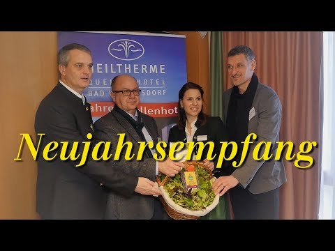 Neujahrsempfang in der Heiltherme Bad Waltersdorf