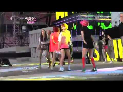 120608 - Wonder Girls - Like this (Comeback stage) - Music Bank