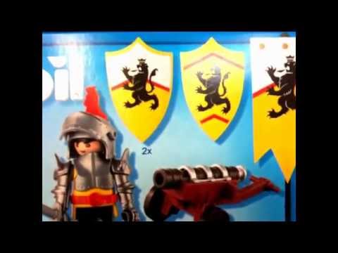 PLAYMOBIL RITTER Löwenrittertrupp mit Kanone 4871