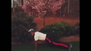 Day 20 Timothy Brown bringing awareness to our veterans suffering from PTSD! 22 push-up challenge!