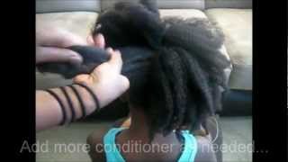 Detangling Natural Hair (Children's Hair Care)