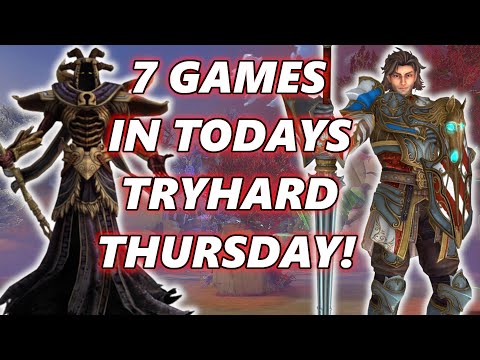 7 GAMES IN A SINGLE VIDEO? TRYHARD THURSDAY! - Season 9 Masters Ranked 1v1 Duel - SMITE
