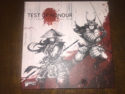 Test of Honour Samurai Miniatures game by warlord games 