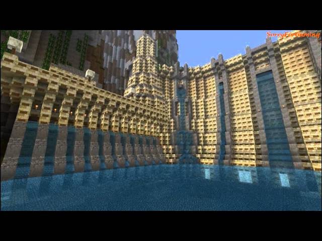 The Dam [Timelapse] - Very Beautiful Building Minecraft Map