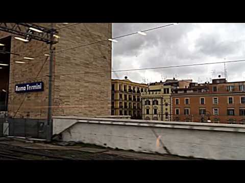Leonardo Express Departing Roma Termini-Italy (February 2017)