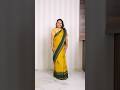 Dolly Jain S FABULOUS Pure Cotton Vegan Saree Drape