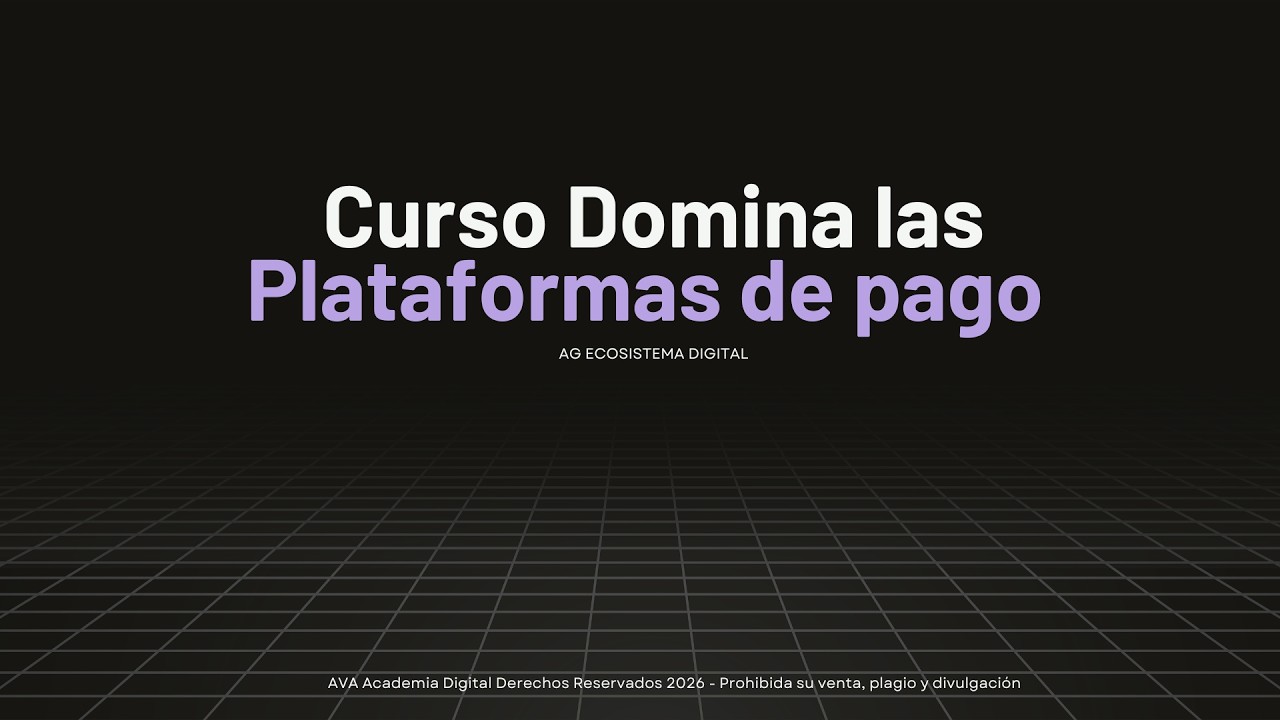 Domina tu plataforma de pago internacional