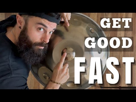 BEST THREE Handpan Techniques | Tutorial