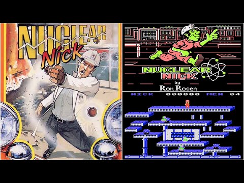 Borsuk Retro Gry TV: ATARI XL/XE - NUCLEAR NICK (1986 Platformer) Longplay
