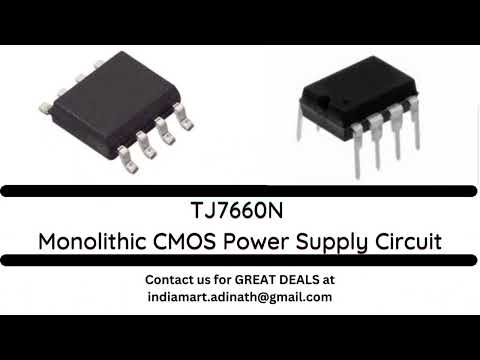 Adinath electronics smd tj7660n monolithic cmos power supply...