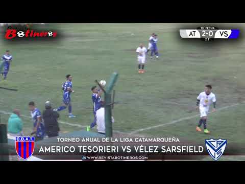 LIGA CATAMARQUEÑA, Americo Tesorieri y Vélez Sarsfield