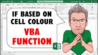 IF Formula Based on CELL COLOUR Using VBA Function