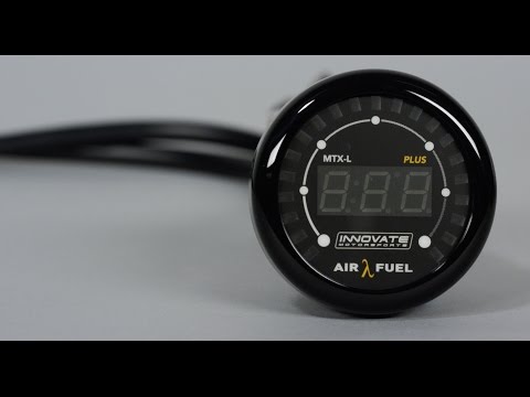 Innovate MTX-L PLUS Digital Air/Fuel Ratio Gauge Kit 8ft w/O2 Sensor - Black Ops Auto Works