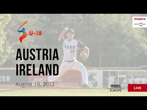 31 U-18 Baseball European Championship - Austria VS Ireland