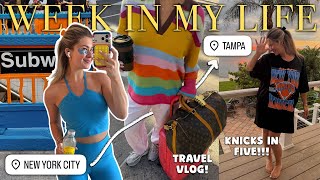 week in my life: nyc summer, how i pack for trips, florida time