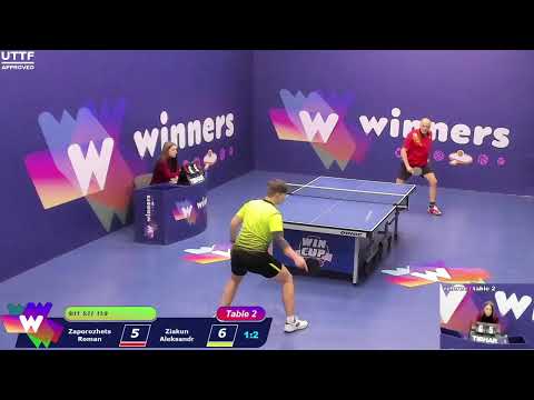 WINners CUP table 2  17.01 Zaporozhets Roman - Ziakun Aleksandr  19:30
