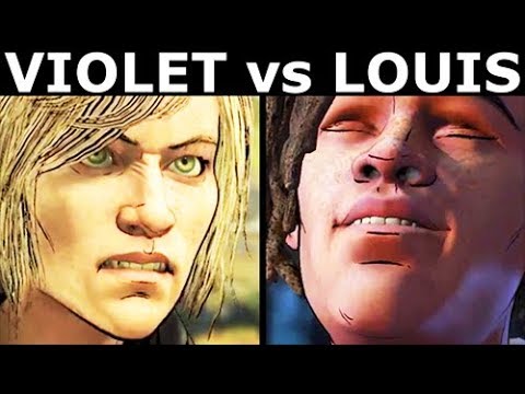 Intolerance Between Violet & Louis - The Walking Dead Final Season 4 Episode 2