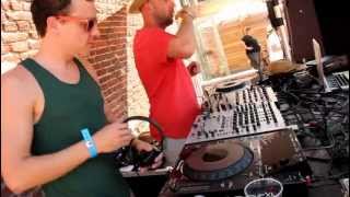 Deejames & Don Cabron starting their set @ Thé Dansant Agriculture, Jaurieu