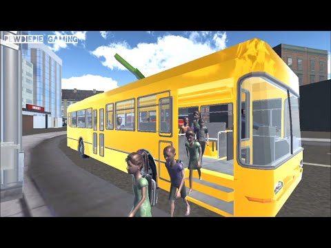 City High School Bus Driving 3D - School Bus Simulator - Android Gameplay