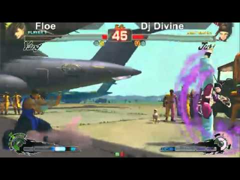 SSF4 AE: Floe (Yang) vs Dj Divine (Juri) - levelup (Round One Arcade)
