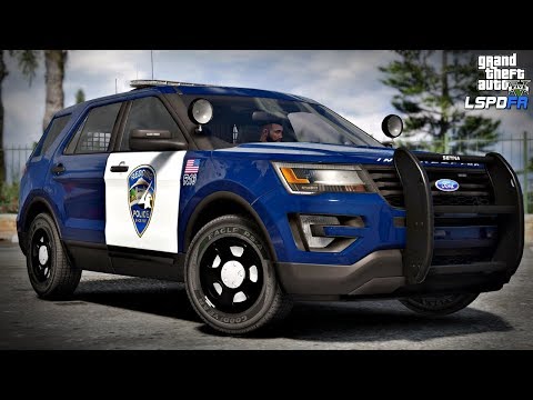 GTA 5 Mods LSPDFR #93 - Redding Police Department (LSPDFR 0.4.4)