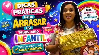 😱 ABRA ESTA CAIXA E VEJA COMO PRENDER A ATENÇÃO DAS CRIANÇAS NA AULA BÍBLICA!