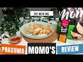 PRASUMA VEG MOMO'S REVIEW | Steamed & Air Fryer | Are they worth it ??? | Try with me
