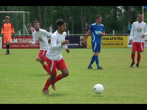 Nacompetitie: SV Capelle 1 - Heukelum 1, Carlo van Santen scoort 1-2