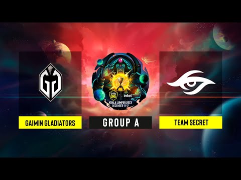 Dota2 - Gaimin Gladiators vs Team Secret - Game 2 - ESL One Kuala Lumpur 2023 - Group A