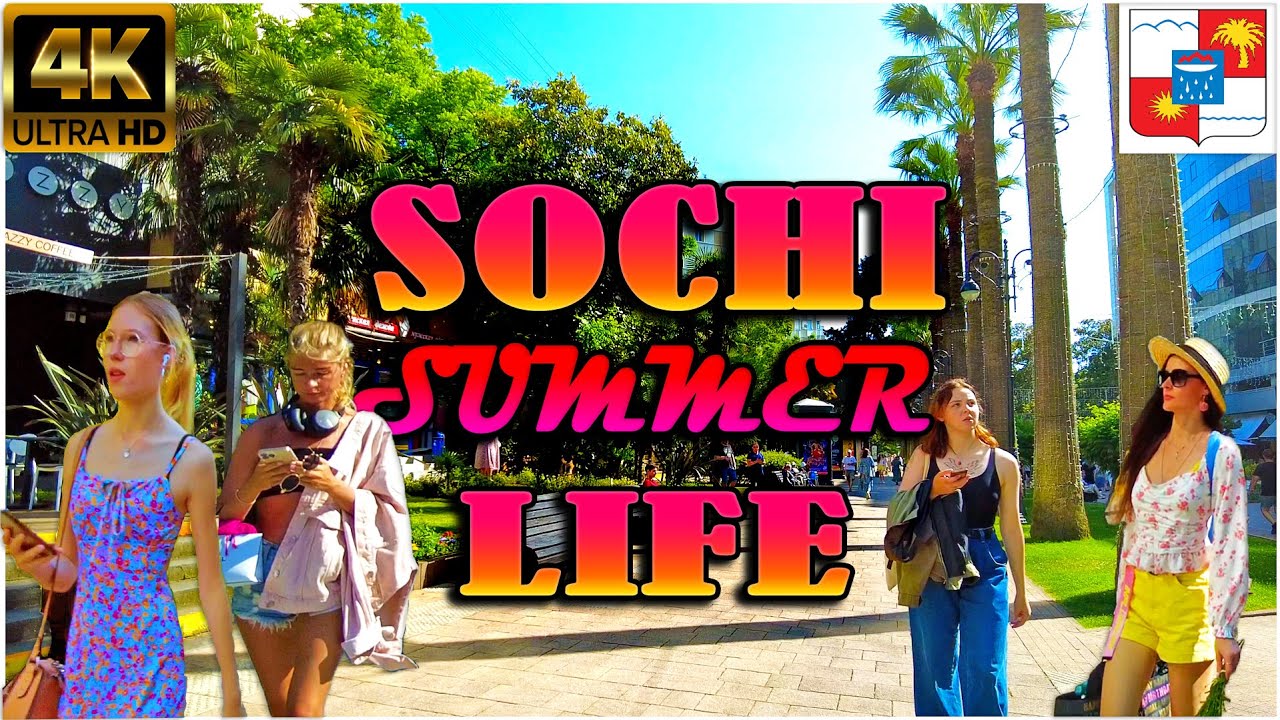 [🇷🇺] Summer walking tour in Sochi Russia 2023